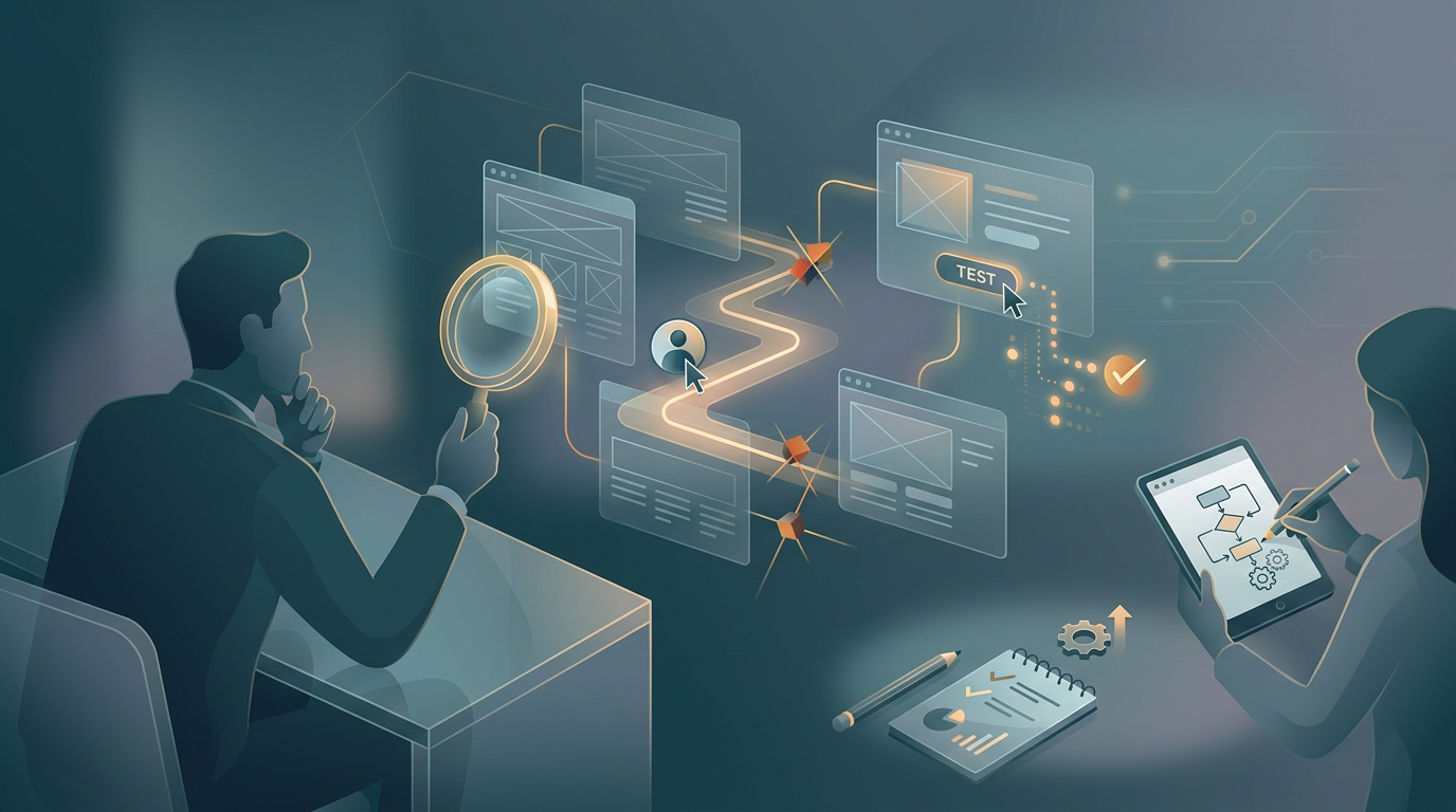 A guide for founders and designers on conducting task-based usability testing to validate UX before writing code.